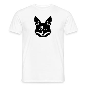 Fuchs - Männer T-Shirt - Weiß - Vorne - AI Model Male 178 dark (178cm)