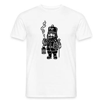 bergmann räuchermann - Männer T-Shirt - Weiß - Vorne - AI Model Male 178 dark (178cm)