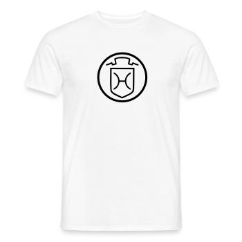 Holsteiner - Männer T-Shirt - Weiß - Vorne - AI Model Male 178 dark (178cm)