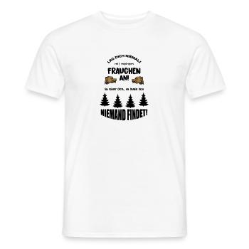 ne jamais mettre une culture 02 - T-shirt homme - blanc - Devant - AI Model Male 178 dark (178cm)