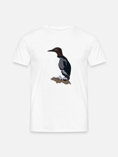 Trottellumme - Männer T-Shirt - Weiß