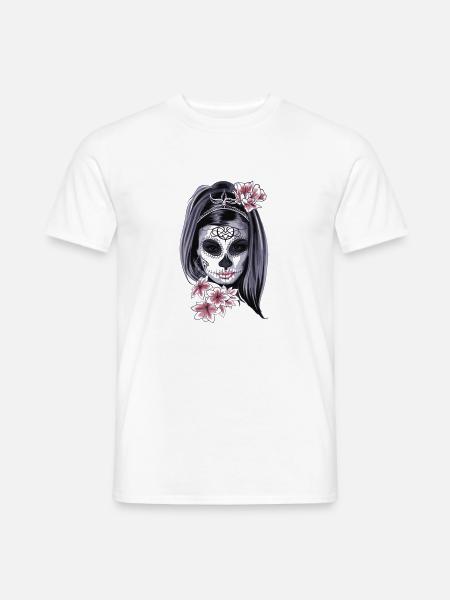 Maske - Männer T-Shirt - Weiß