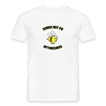 Sumsi mit Po - Männer T-Shirt - Weiß - Vorne - AI Model Male 178 dark (178cm)