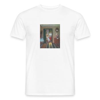 Im Sonnenschein - Männer T-Shirt - Weiß - Vorne - AI Model Male 178 dark (178cm)