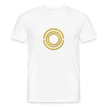 OOS - Protection Force, Antares Symbol System - Men's T-Shirt - white - Front - AI Model Male 178 dark (178cm)