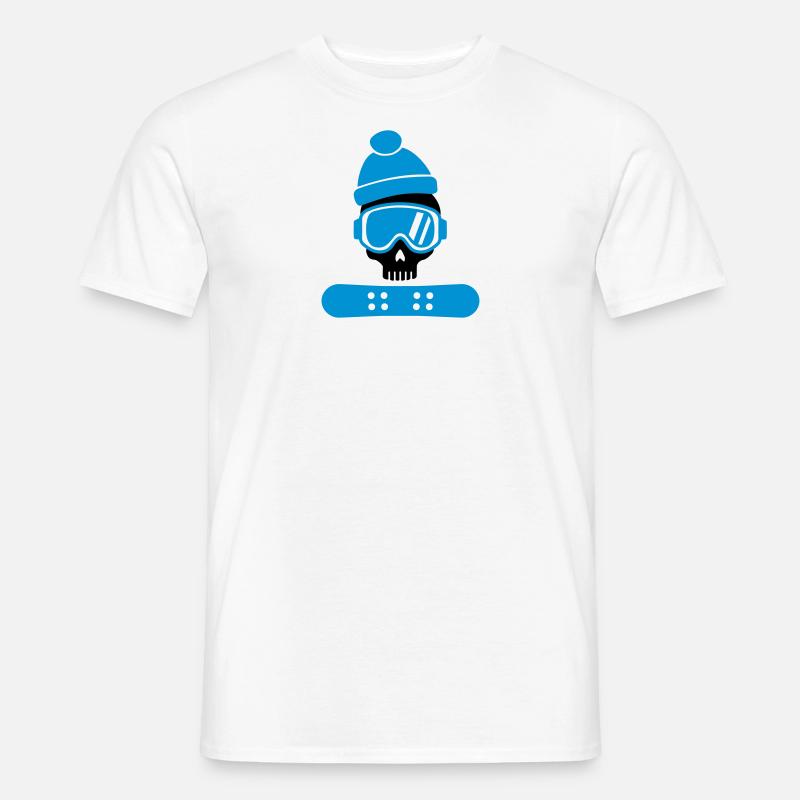 Snowboard - Men’s T-shirt - white