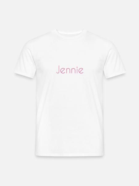 Jennie fandome - Men's T-Shirt - white