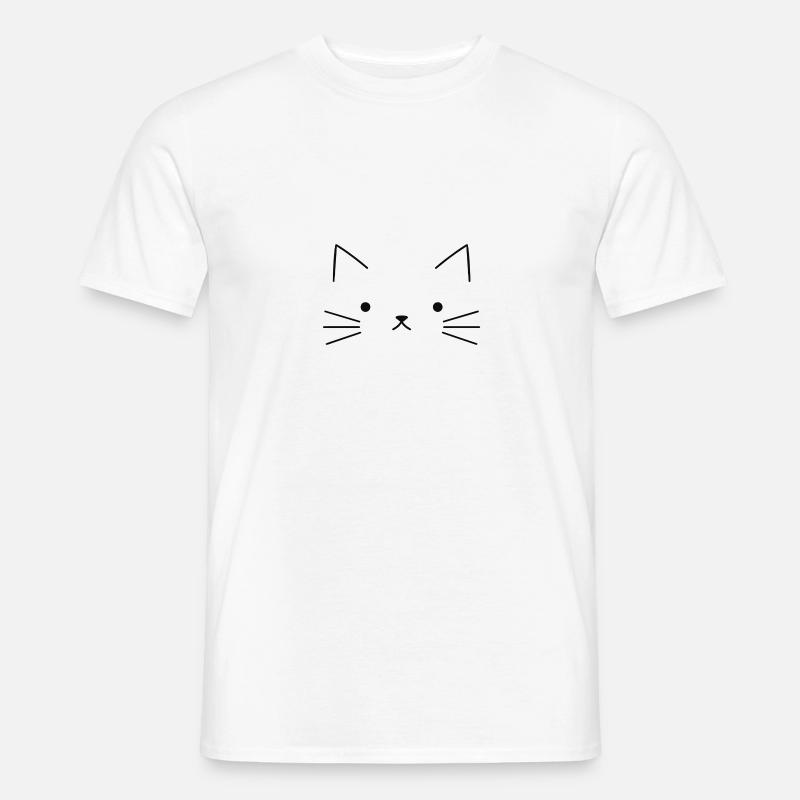 Conception de chats - T-shirt homme - blanc