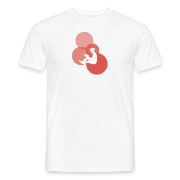 Read Literature - Men's T-Shirt - white - Front - AI Model Male 178 dark (178cm)