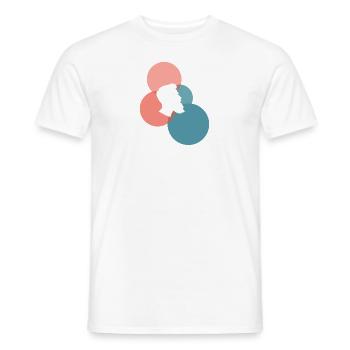 Beard Mustache November - Men's T-Shirt - white - Front - AI Model Male 178 dark (178cm)