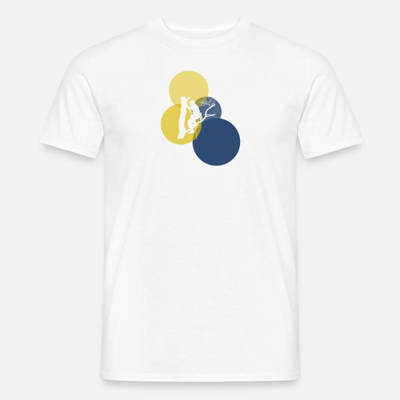 Climbing Monkey Climbing - Men's T-Shirt - white