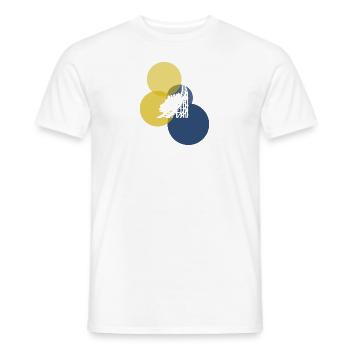 Chapiteau Lukas de la grande roue - T-shirt homme - blanc - Devant - AI Model Male 178 dark (178cm)