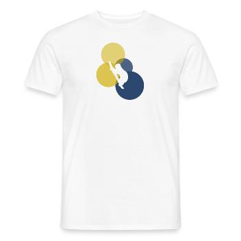 Rest Sleep - Men's T-Shirt - white - Front - AI Model Male 178 dark (178cm)