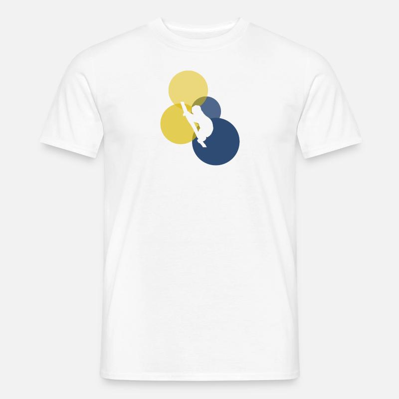Rest Schlafen - Männer T-Shirt - Weiß