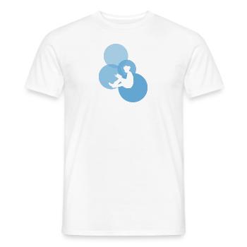 Lesen Bildung - Männer T-Shirt - Weiß - Vorne - AI Model Male 178 dark (178cm)