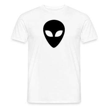 Alien - Men's T-Shirt - white - Front - AI Model Male 178 dark (178cm)
