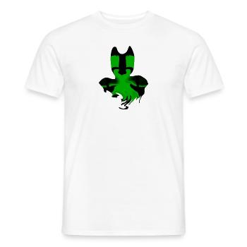 Alien Bakemono - Men's T-Shirt - white - Front - AI Model Male 178 dark (178cm)