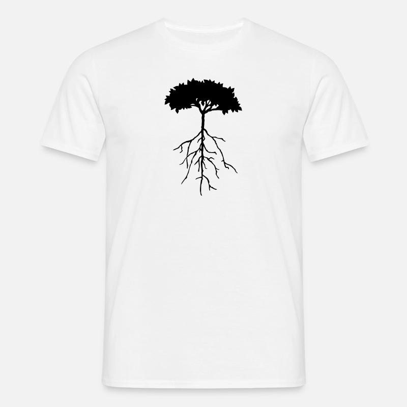 root tree - Men's T-Shirt - undefined