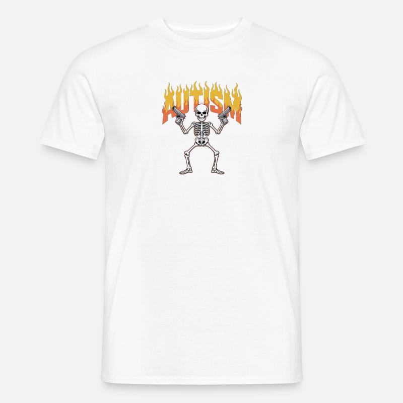 Greta Thunber, G Autismus Hemd - Männer T-Shirt - Weiß