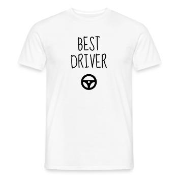 Fahrer Fahren Sport Auto Spieler - Männer T-Shirt - Weiß - Vorne - AI Model Male 178 dark (178cm)