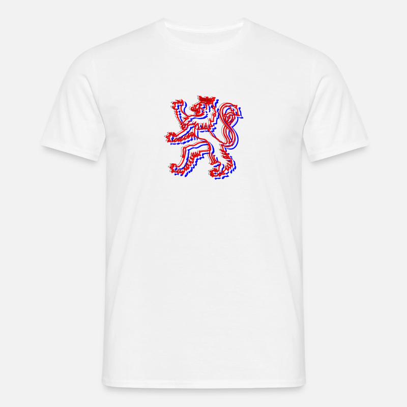 roude leiw - Männer T-Shirt - Weiß