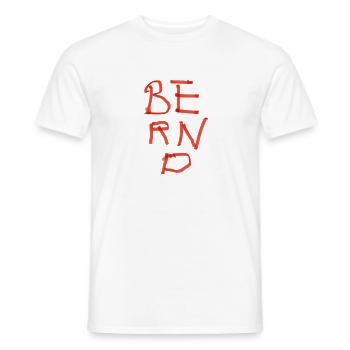 Bernd - T-shirt homme - blanc - Devant - AI Model Male 178 dark (178cm)