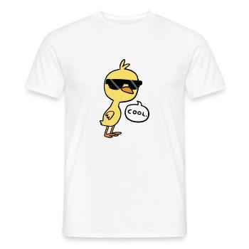 Cool Chick - Männer T-Shirt - Weiß - Vorne - AI Model Male 178 dark (178cm)