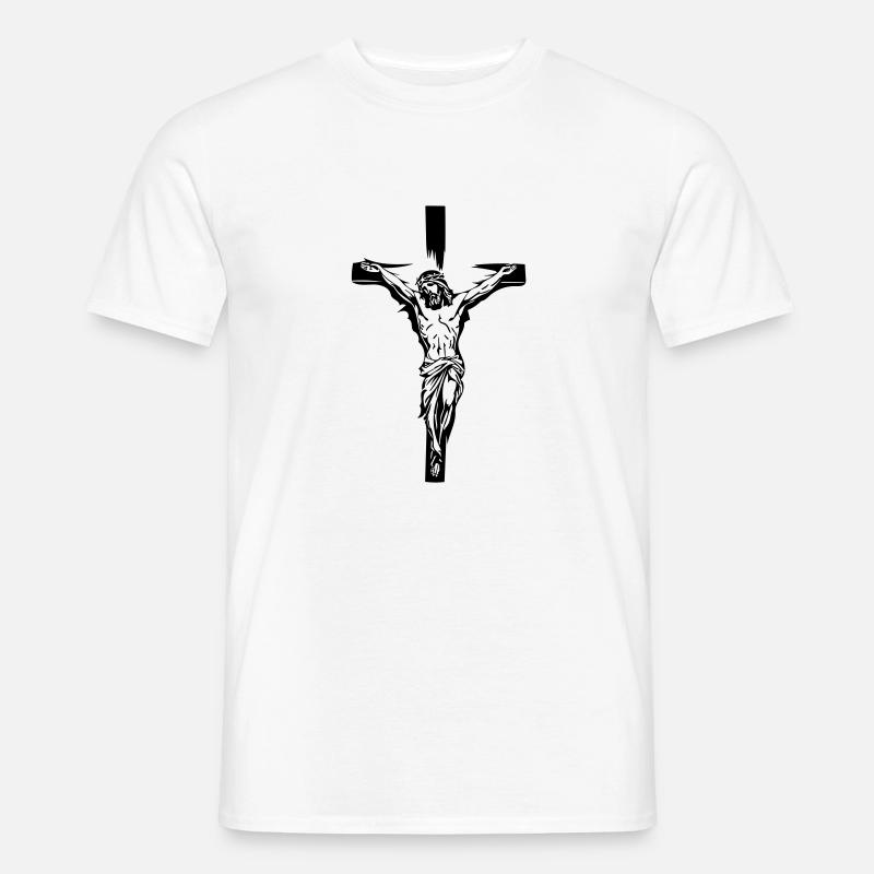 Jesus Christus - Männer T-Shirt - Weiß