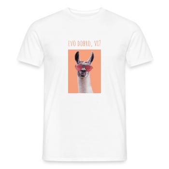 EVO DOBRO VI MAJICA - Männer T-Shirt - Weiß - Vorne - AI Model Male 178 dark (178cm)