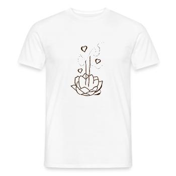 Räucherwerk - Männer T-Shirt - Weiß - Vorne - AI Model Male 178 dark (178cm)
