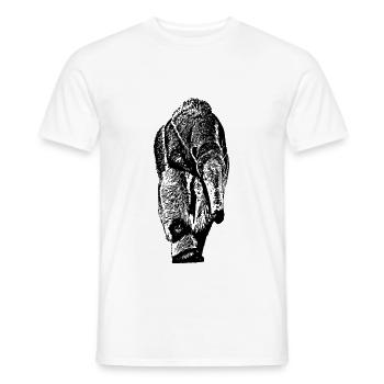 Fourmilière - T-shirt homme - blanc - Devant - AI Model Male 178 dark (178cm)