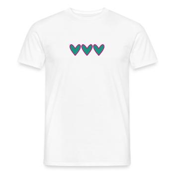 SCHÖNEN MUTTERTAG. MAMA. MUTTERTAG - Männer T-Shirt - Weiß - Vorne - AI Model Male 178 dark (178cm)