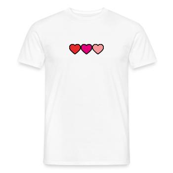 50. 50 JAHRE. 50-JÄHRIGES JUBILÄUM. 50-JÄHRIGES JUBILÄUM. - Männer T-Shirt - Weiß - Vorne - AI Model Male 178 dark (178cm)