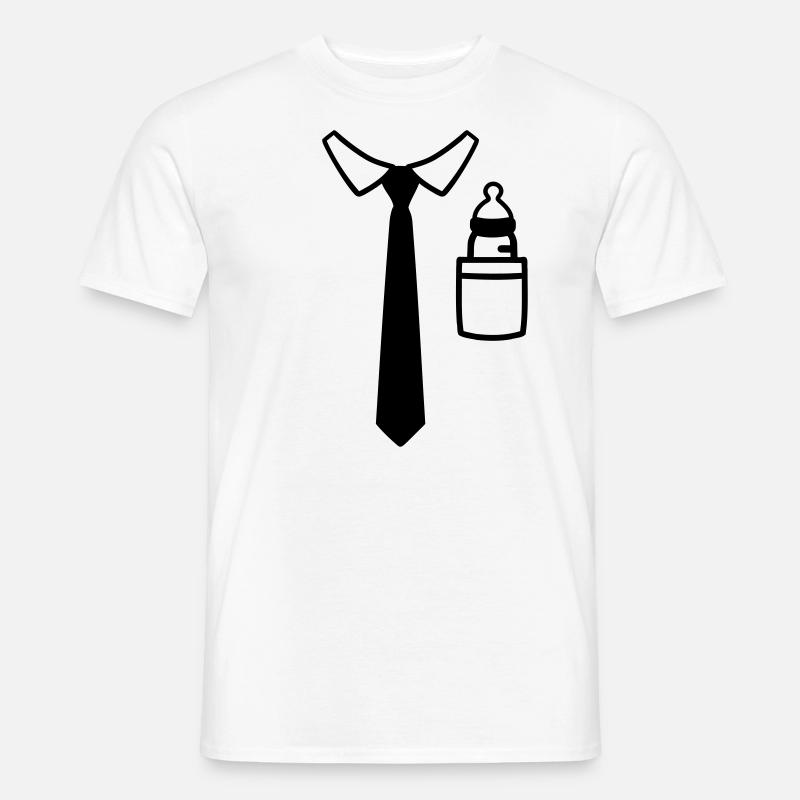 Vater - Männer T-Shirt - Weiß