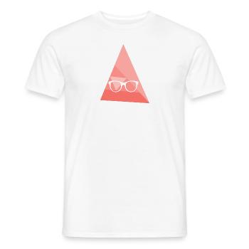 Leseratte Buch - Männer T-Shirt - Weiß - Vorne - AI Model Male 178 dark (178cm)