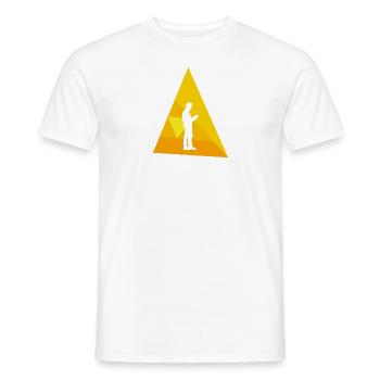 Buch Roman Leseratte - Männer T-Shirt - Weiß - Vorne - AI Model Male 178 dark (178cm)