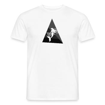 Mythical creature Marina Neptune - Men's T-Shirt - white - Front - AI Model Male 178 dark (178cm)