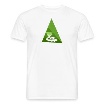 Jetski Motorschlitten - Männer T-Shirt - Weiß - Vorne - AI Model Male 178 dark (178cm)