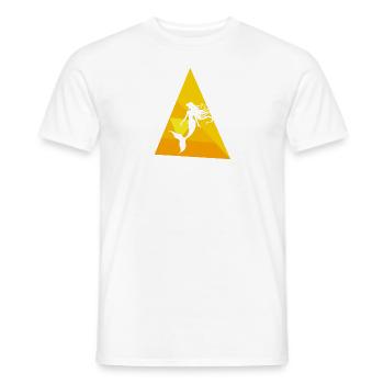 Aquarium de lamantins Neptune - T-shirt homme - blanc - Devant - AI Model Male 178 dark (178cm)