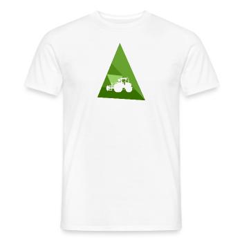 Agriculture Farm Farmer - Men's T-Shirt - white - Front - AI Model Male 178 dark (178cm)