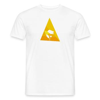 Fleuriste Arrosoir Botanique - T-shirt homme - blanc - Devant - AI Model Male 178 dark (178cm)