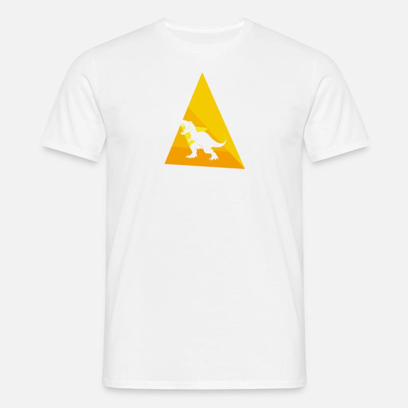Urzeit Trex - Männer T-Shirt - Weiß