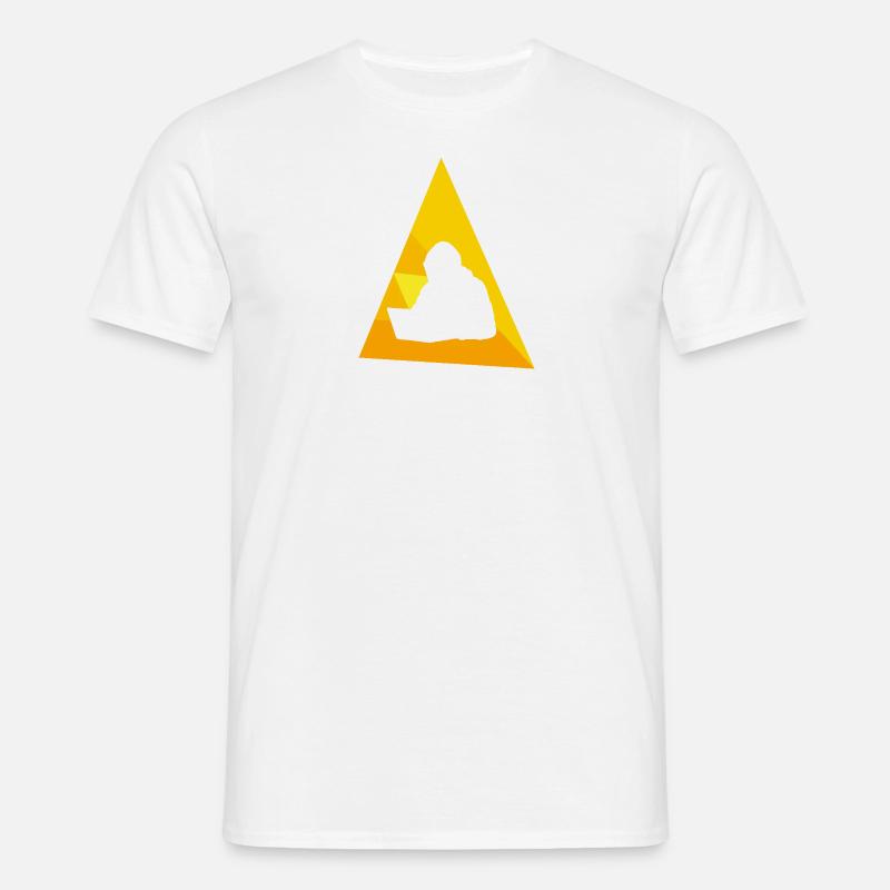 Computer scientist computer freak hacking - Men's T-Shirt - white