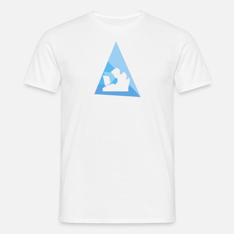 Hacker Computer Science Student - Men's T-Shirt - white