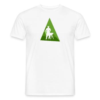 BBQ Gourmet Barbecue - T-shirt homme - blanc - Devant - AI Model Male 178 dark (178cm)
