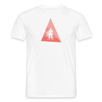 BBQ Grillmeister Barbecue - T-shirt homme - blanc - Devant - AI Model Male 178 dark (178cm)