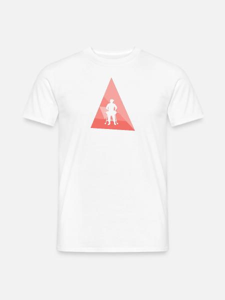 BBQ Grillmeister Barbecue - Männer T-Shirt - Weiß