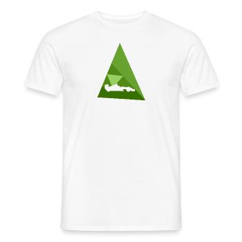 Racing Car Car Racing Speedster - Men's T-Shirt - white - Front - AI Model Male 178 dark (178cm)
