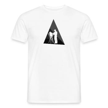 Painting Painter Artist - Men's T-Shirt - white - Front - AI Model Male 178 dark (178cm)