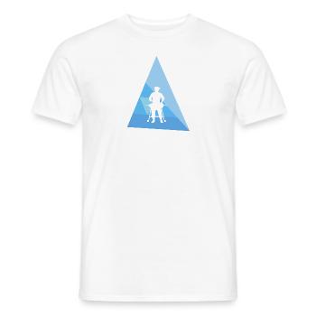Pince à barbecue - T-shirt homme - blanc - Devant - AI Model Male 178 dark (178cm)